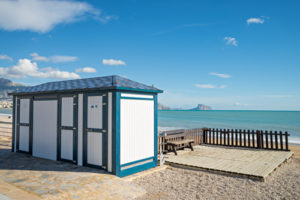 portable locker room