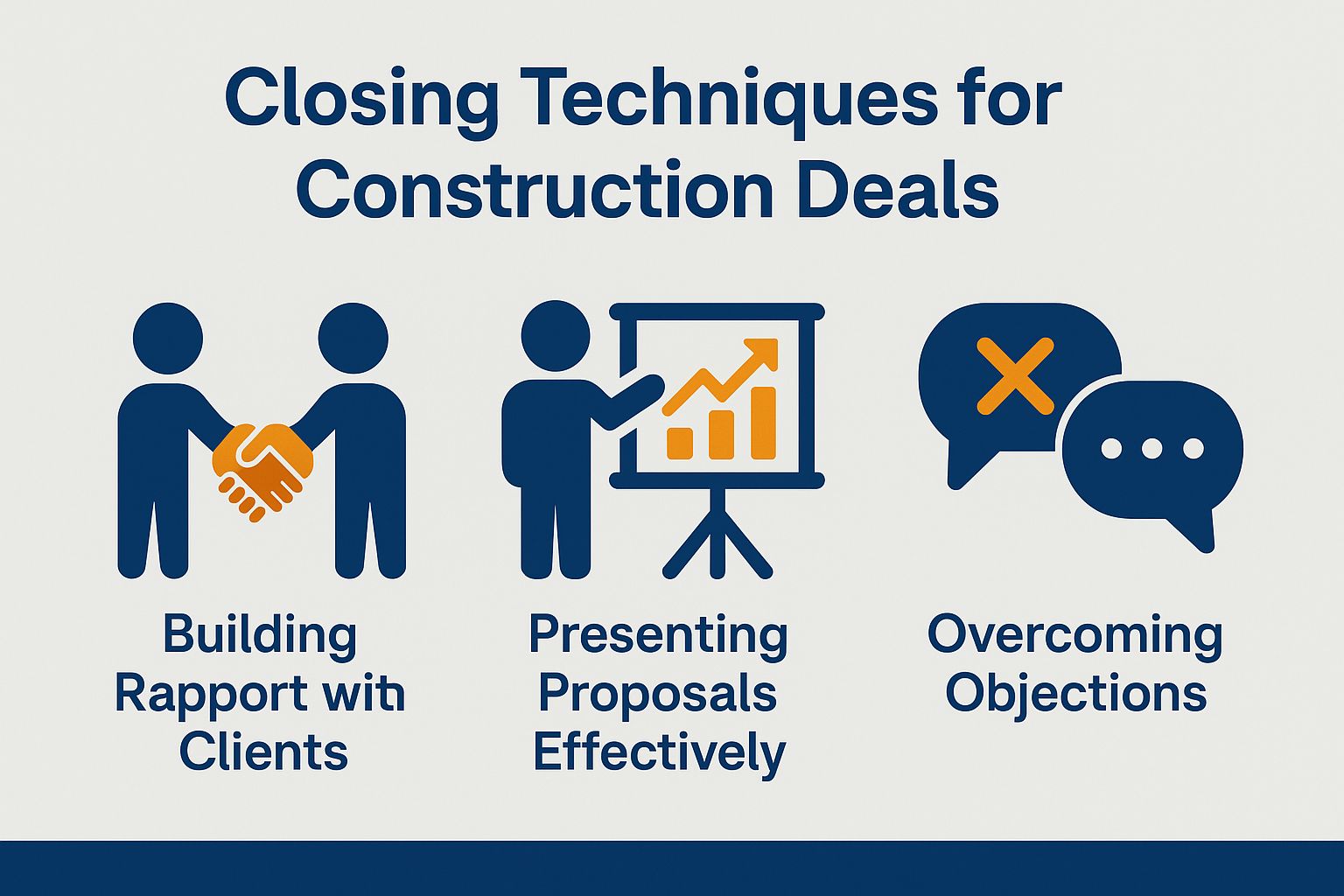 Closing Techniques for Construction Deals