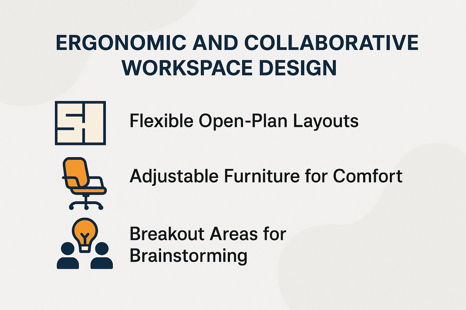 Ergonomic and Collaborative Workspace Design Ergonomic and Collaborative Workspace Design
